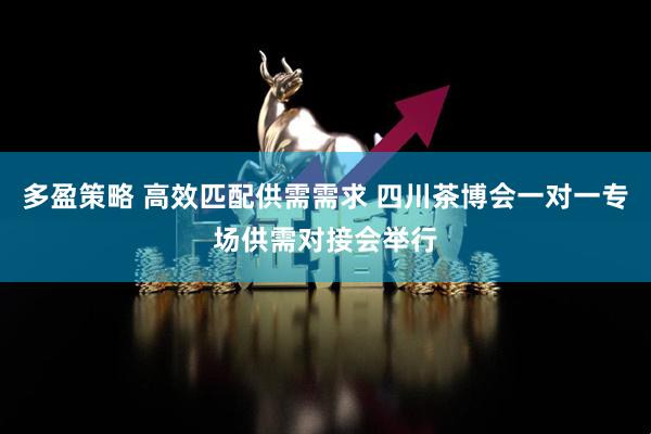 多盈策略 高效匹配供需需求 四川茶博会一对一专场供需对接会举行